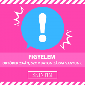 Október 23-án ZÁRVA tartunk!