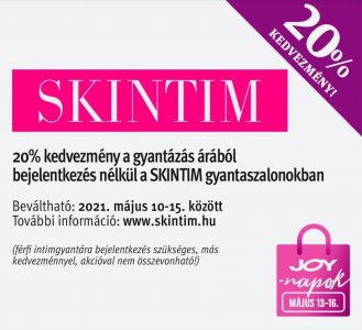 ÚJRA JOY NAPOK A SKINTIM SZALONOKBAN!