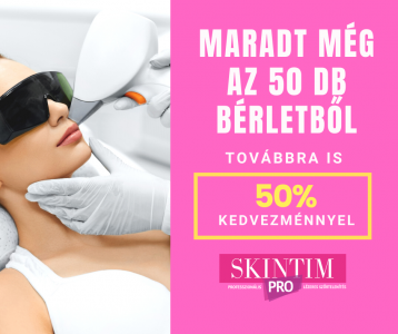 Ne maradj le, maradt még pár db 50%-os bérletünk!