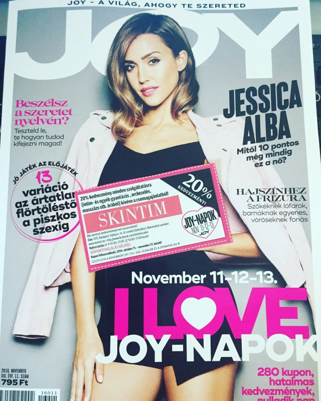 20% kedvezmény a Joy magazinban található SKINTIM kuponnal!