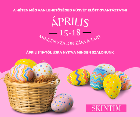 Ünnepi nyitvatartás a SKINTIM szalonokban