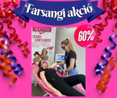 Farsangi diódalézeres akció!