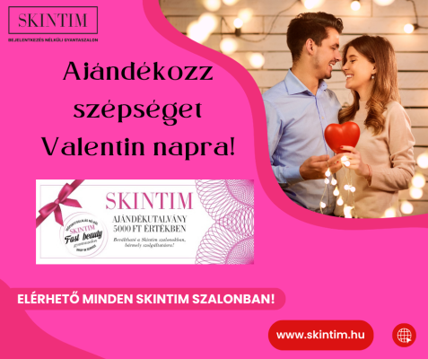 Ajándékozz szépséget Valentin napra!