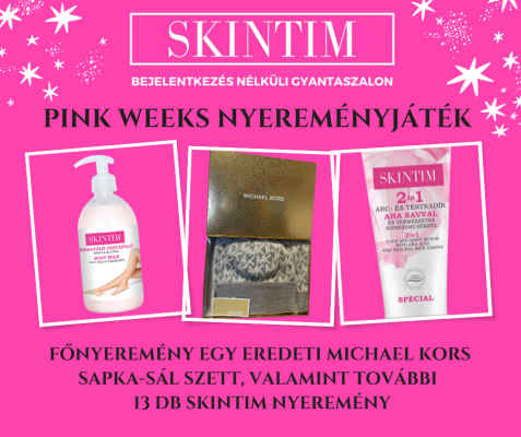 SKINTIM Pink Weeks nyereményjáték!