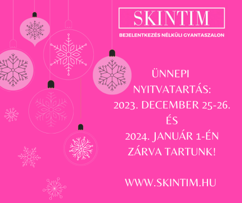 Ünnepi nyitvatartási 2023 